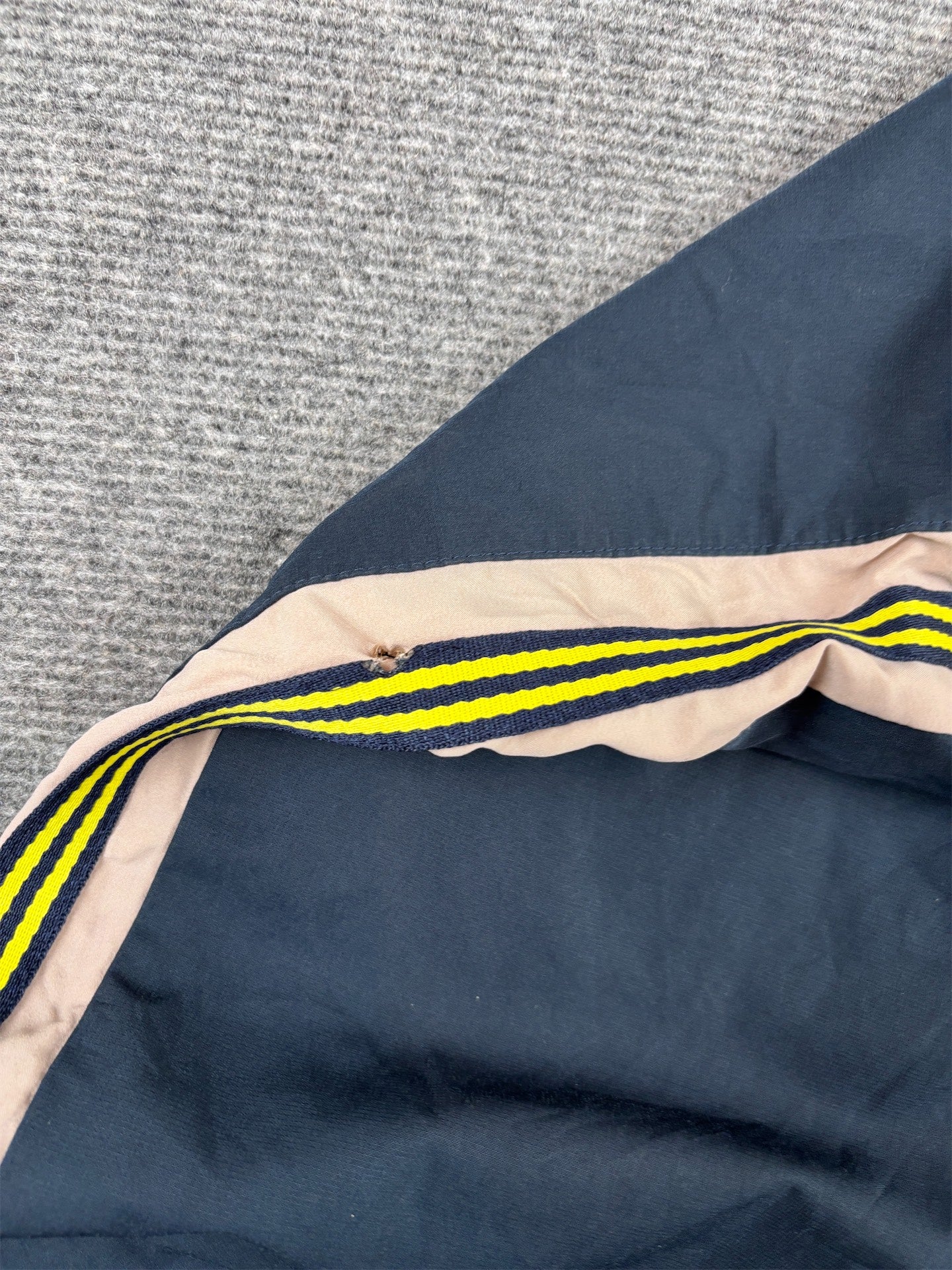 Nike Basketball Track Pants Men's S Navy Golden State NBA Embroidered Logos