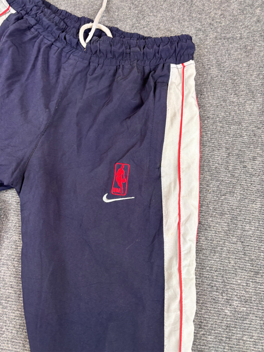 Nike NBA Toronto Raptors Track Pants S Purple Embroidered Logos Straight Leg