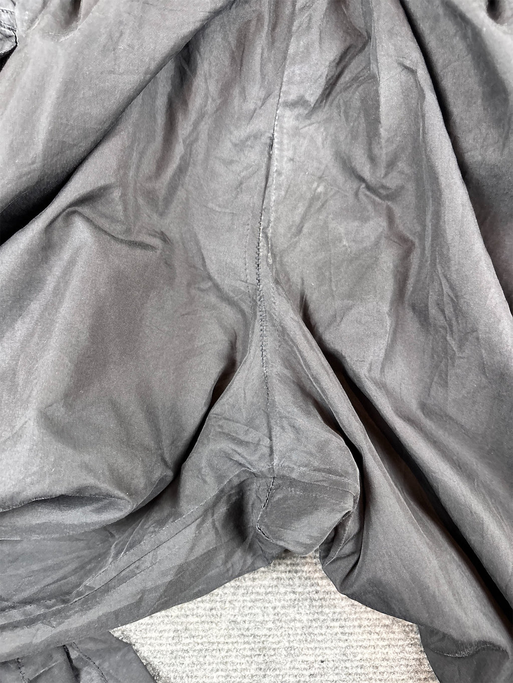 Vintage Y2K Nike ACG Track Pants XL Black Parachute Ankle Zip Wide Leg