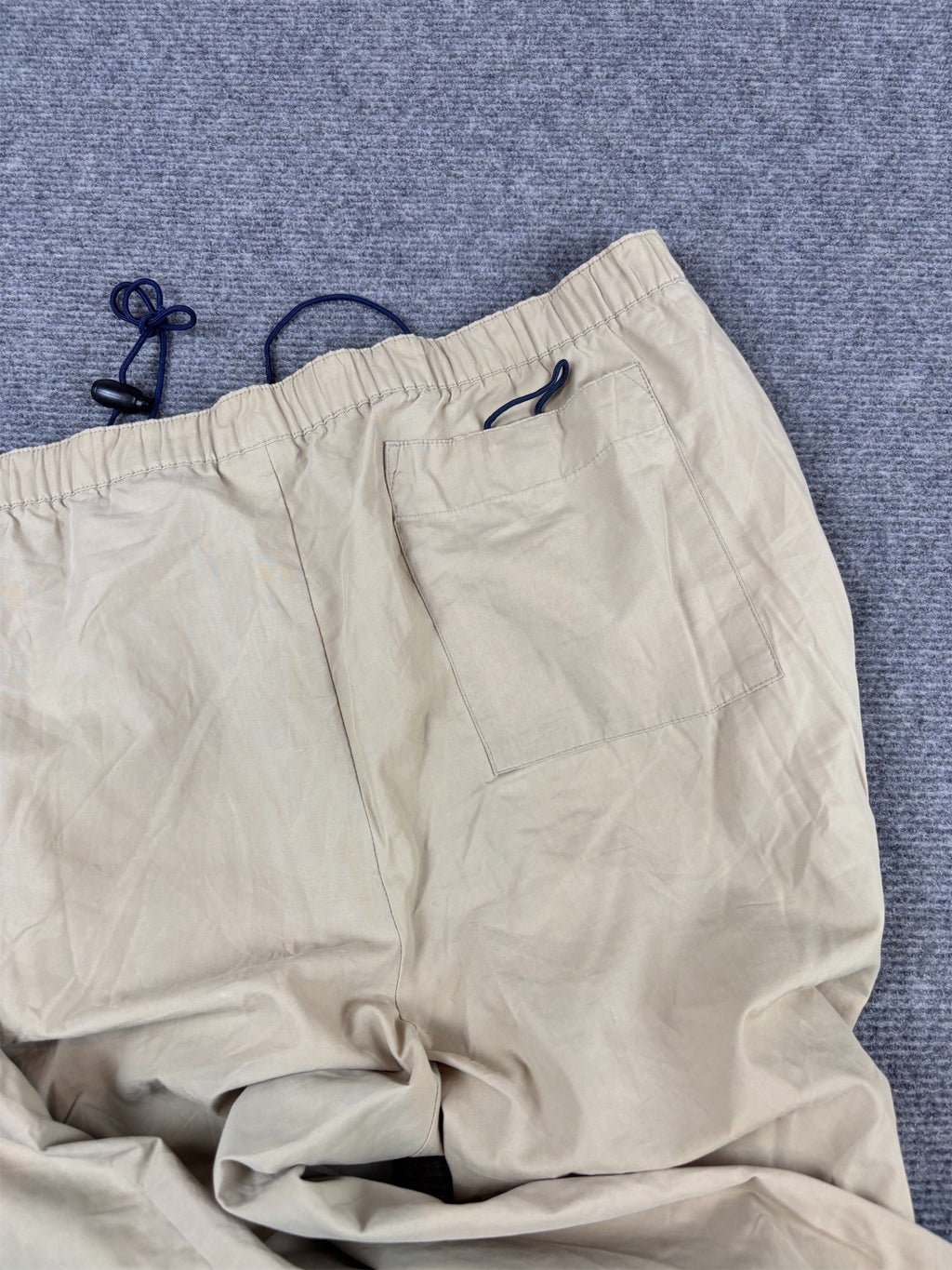 Vintage Y2K Nike Track Pants Women’s L Brown Hiking Style Pleated Wide Leg