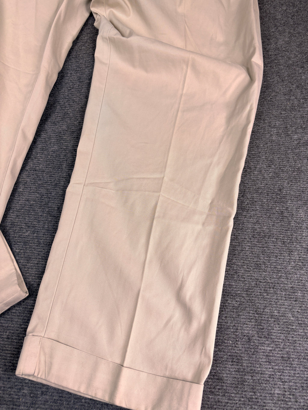 Vintage 90's Ralph Lauren Chino Pants Men's 40 Khaki Pleated Hammond Pant Wide Leg