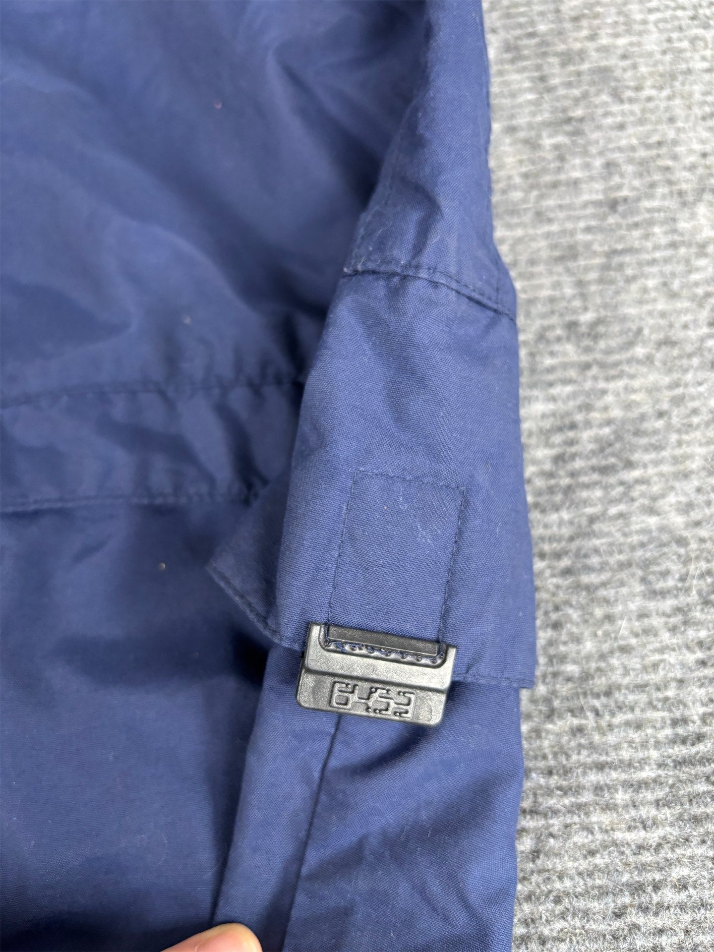 Vintage Y2K Nike Cargo Track Pants Men's XL Navy Blue Swoosh Rare Baggy Wide Leg