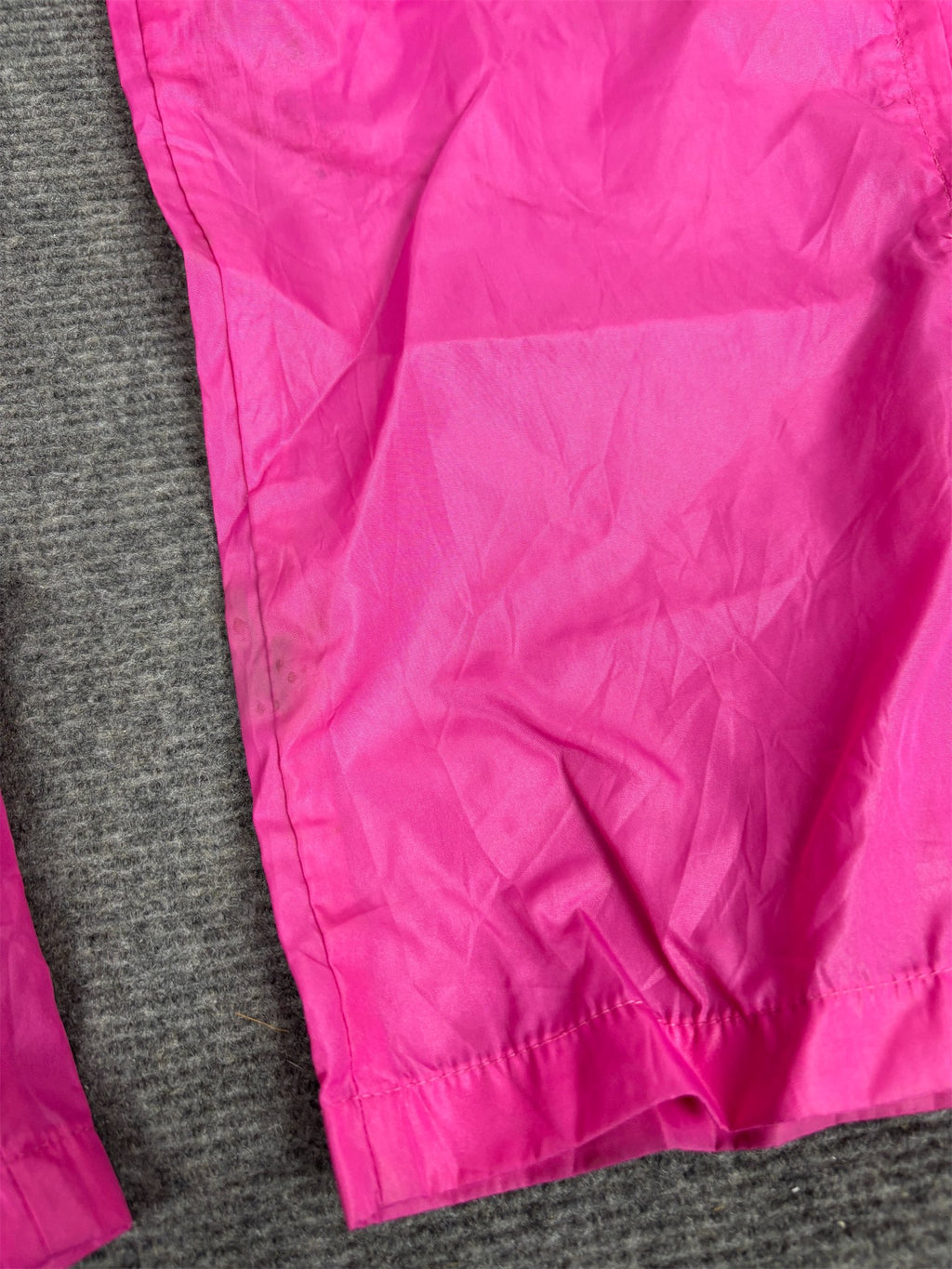 Vintage 80s Nike Track Pants Womens M Pink Nylon Windbreakers Rare Blue Tag