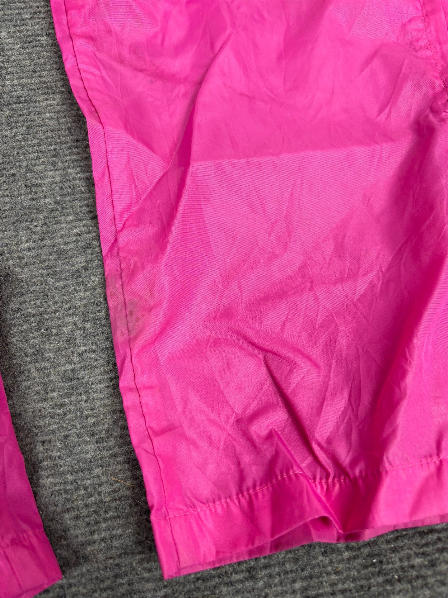 Vintage 80s Nike Track Pants Womens M Pink Nylon Windbreakers Rare Blue Tag