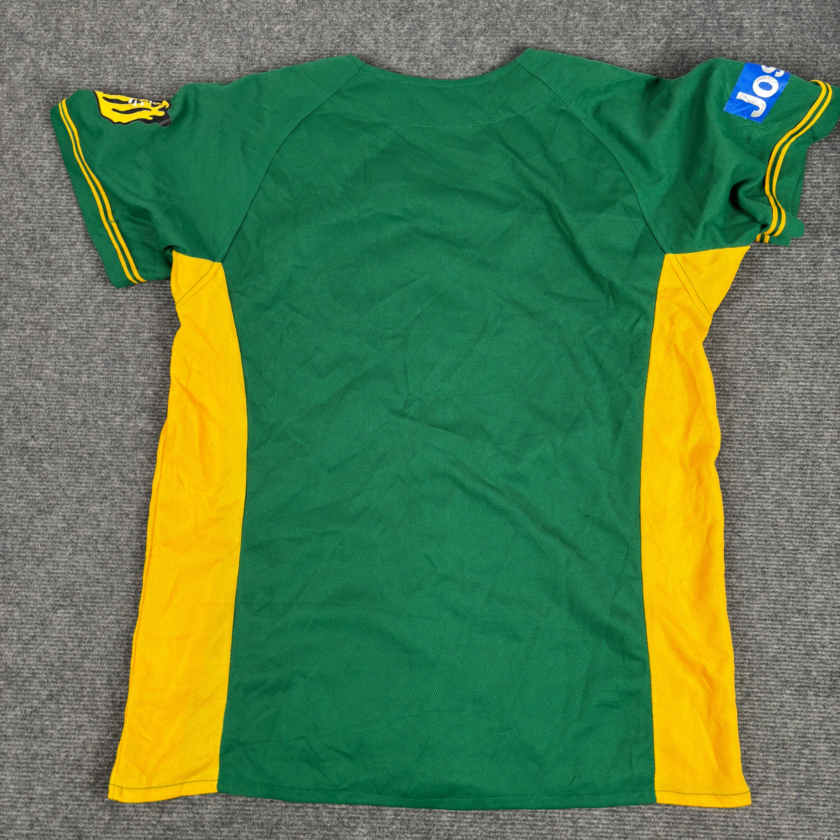 Hanshin Tigers Osaka Japanese Baseball Jersey Men's Small Green Yellow