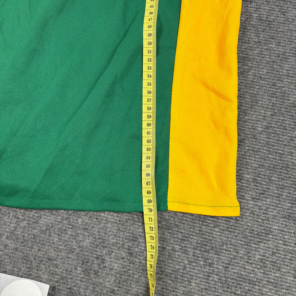 Hanshin Tigers Osaka Japanese Baseball Jersey Men's Small Green Yellow