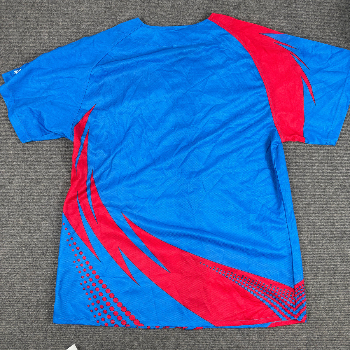 Chunichi Dragons Baseball Jersey Men's Medium Blue Red Japanese Stock