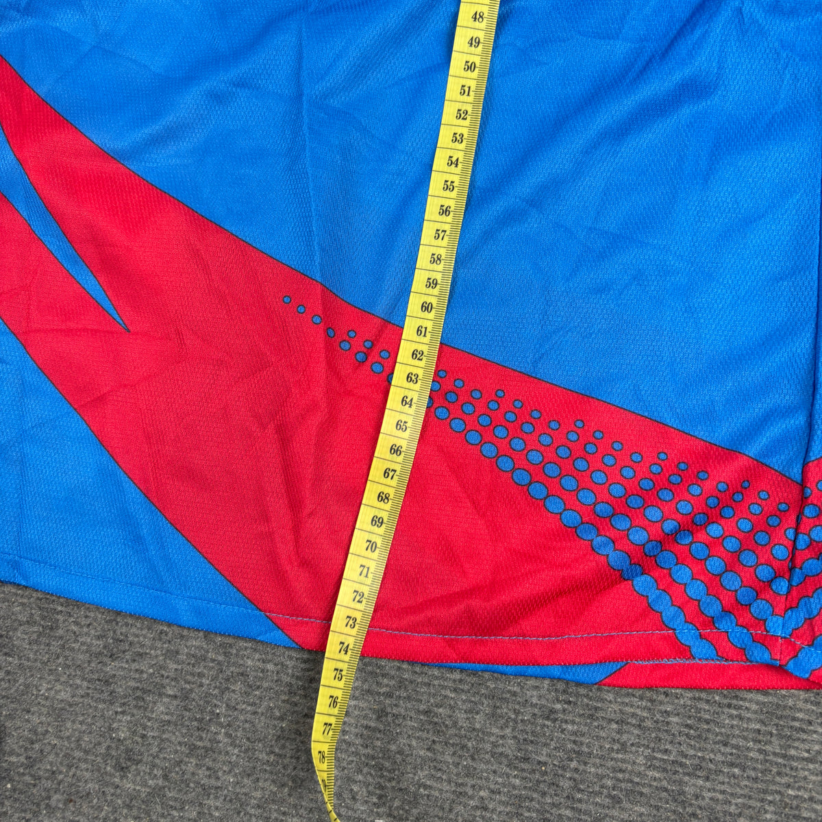 Chunichi Dragons Baseball Jersey Men's Medium Blue Red Japanese Stock