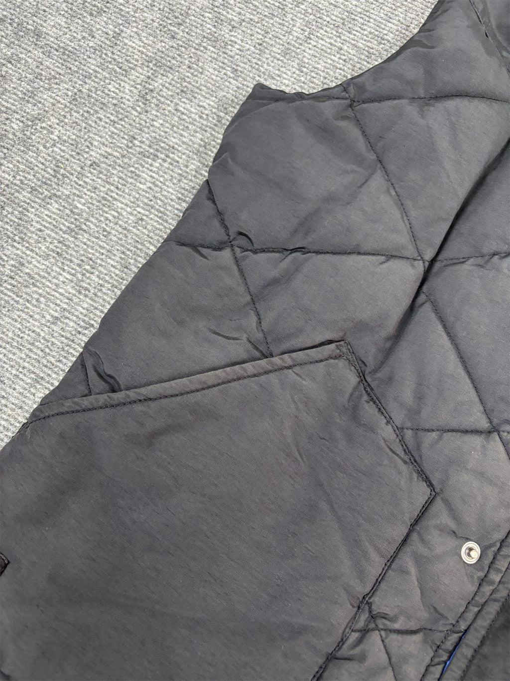 Vintage Y2K FUBU Puffer Vest Men's M Black NYC Limited Edition Quilted Gillett Mock Neck