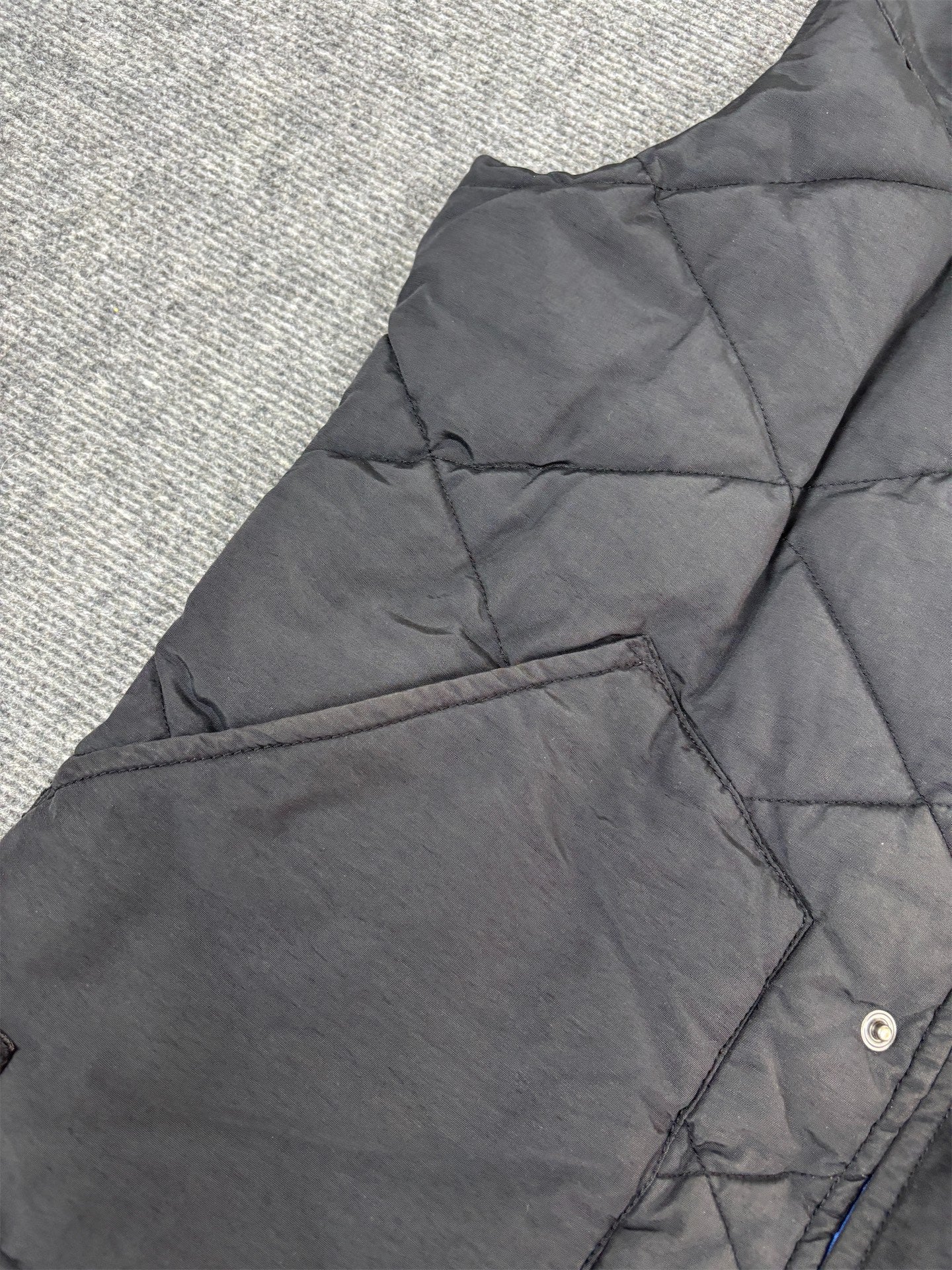 Vintage Y2K FUBU Puffer Vest Men's M Black NYC Limited Edition Quilted Gillett Mock Neck