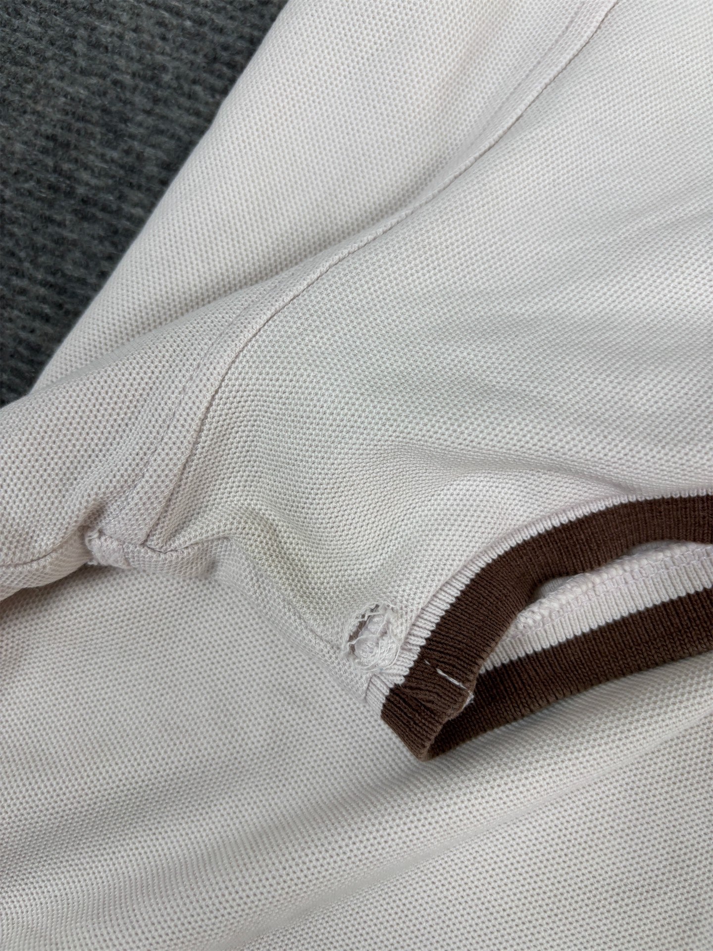 Vintage Y2K Nike Polo Men's XL Purple Brown Swoosh Trim Shirt Top Collared