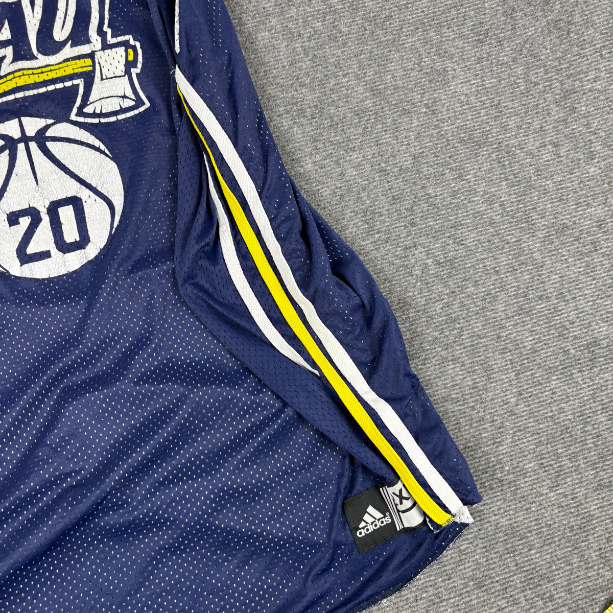 Adidas NAU Reversible Basketball Jersey Men's XL Blue White