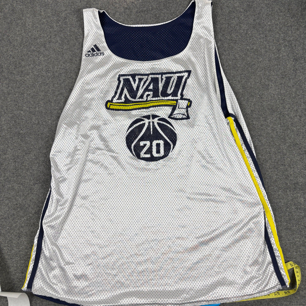 Adidas NAU Reversible Basketball Jersey Men's XL Blue White
