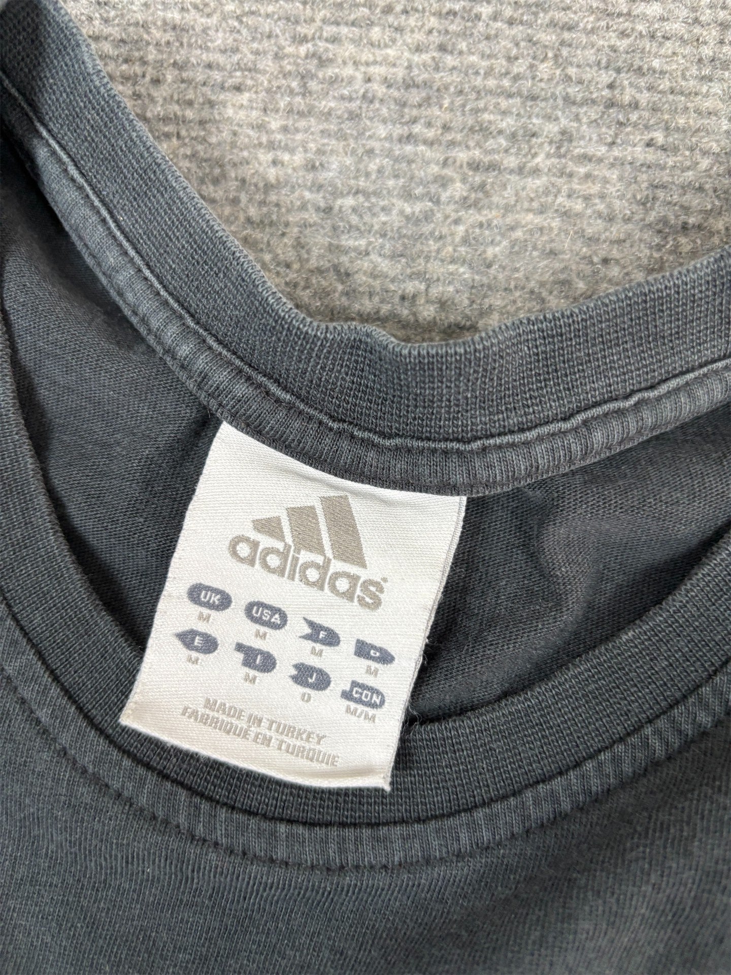 Vintage Y2K Adidas T-shirt Men's M Black London Olympics 2012 GRaphic Tee Crew Neck