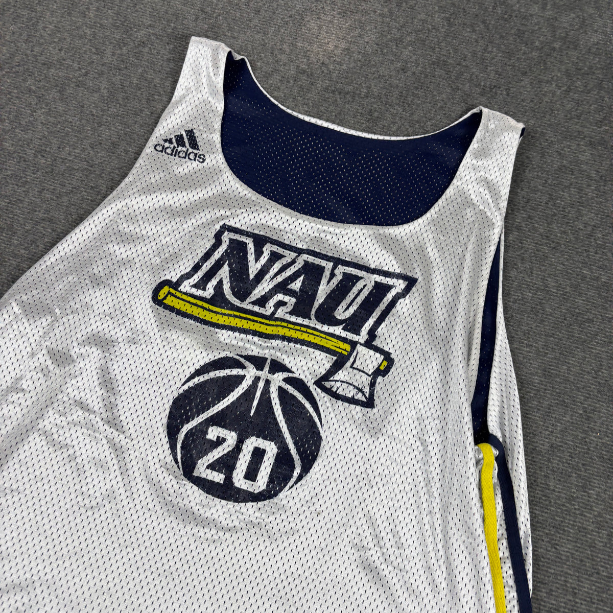 Adidas NAU Reversible Basketball Jersey Men's XL Blue White