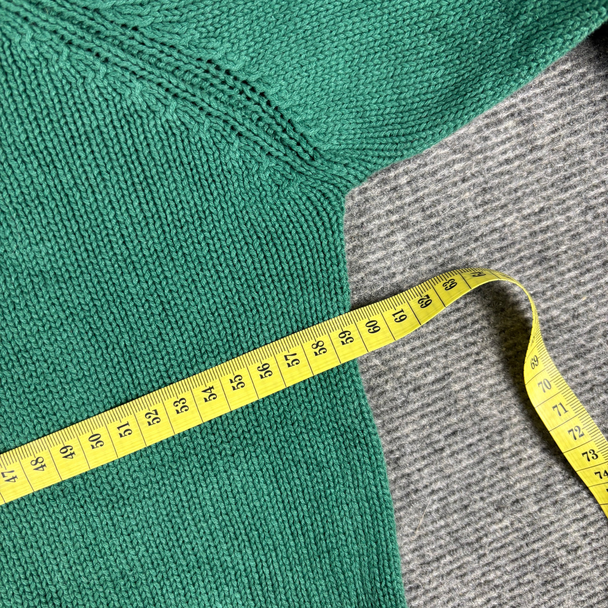 Vintage 90s Polo Ralph Lauren Knit Jumper Men's XL Green Red Small Pony Golf Core