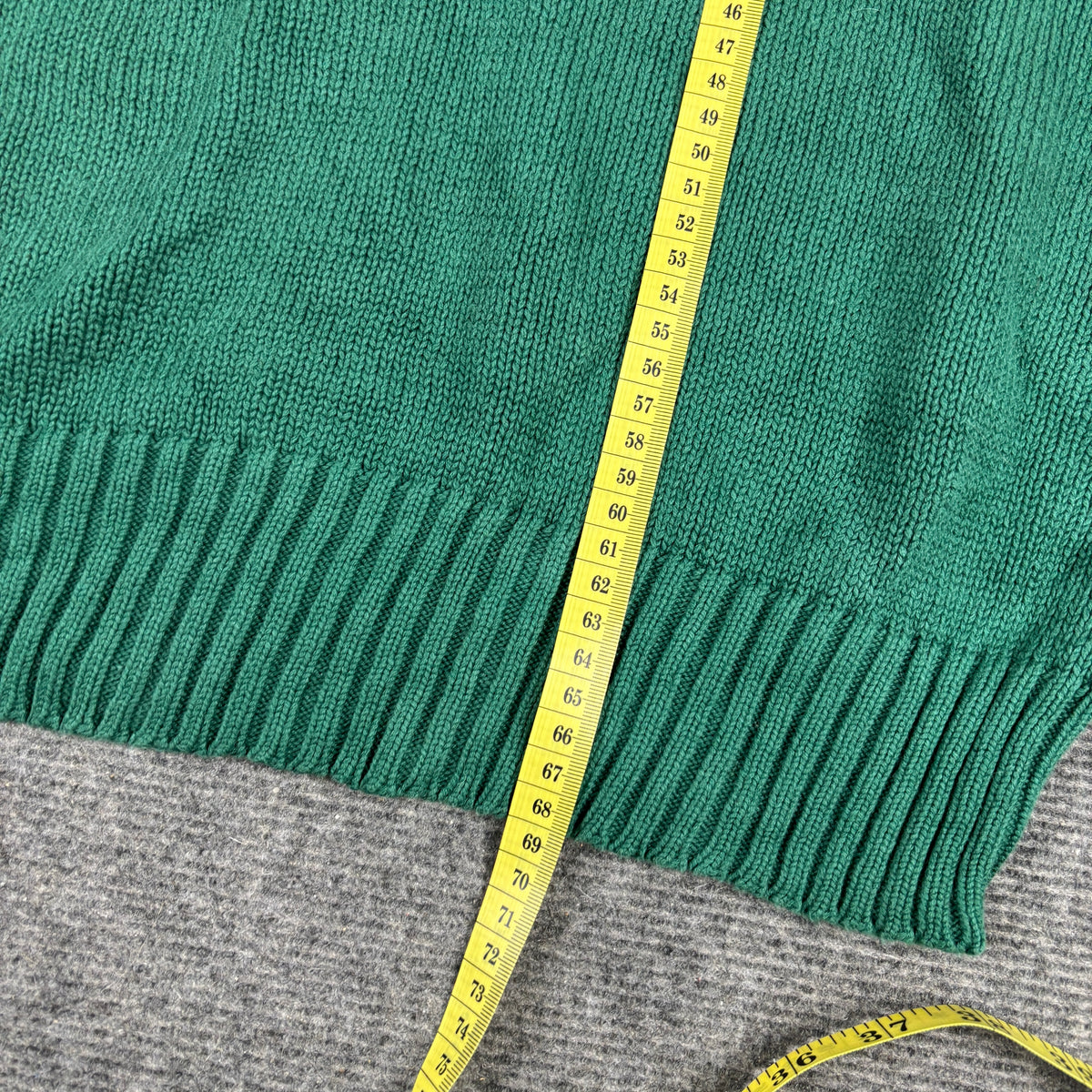 Vintage 90s Polo Ralph Lauren Knit Jumper Men's XL Green Red Small Pony Golf Core