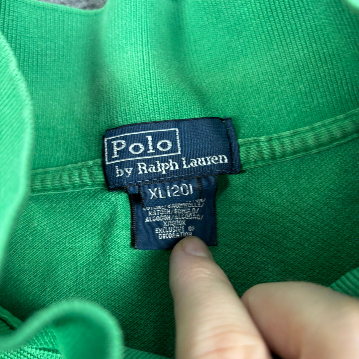 Vintage Polo Ralph Lauren Polo Shirt Women's Small Green Small Pony