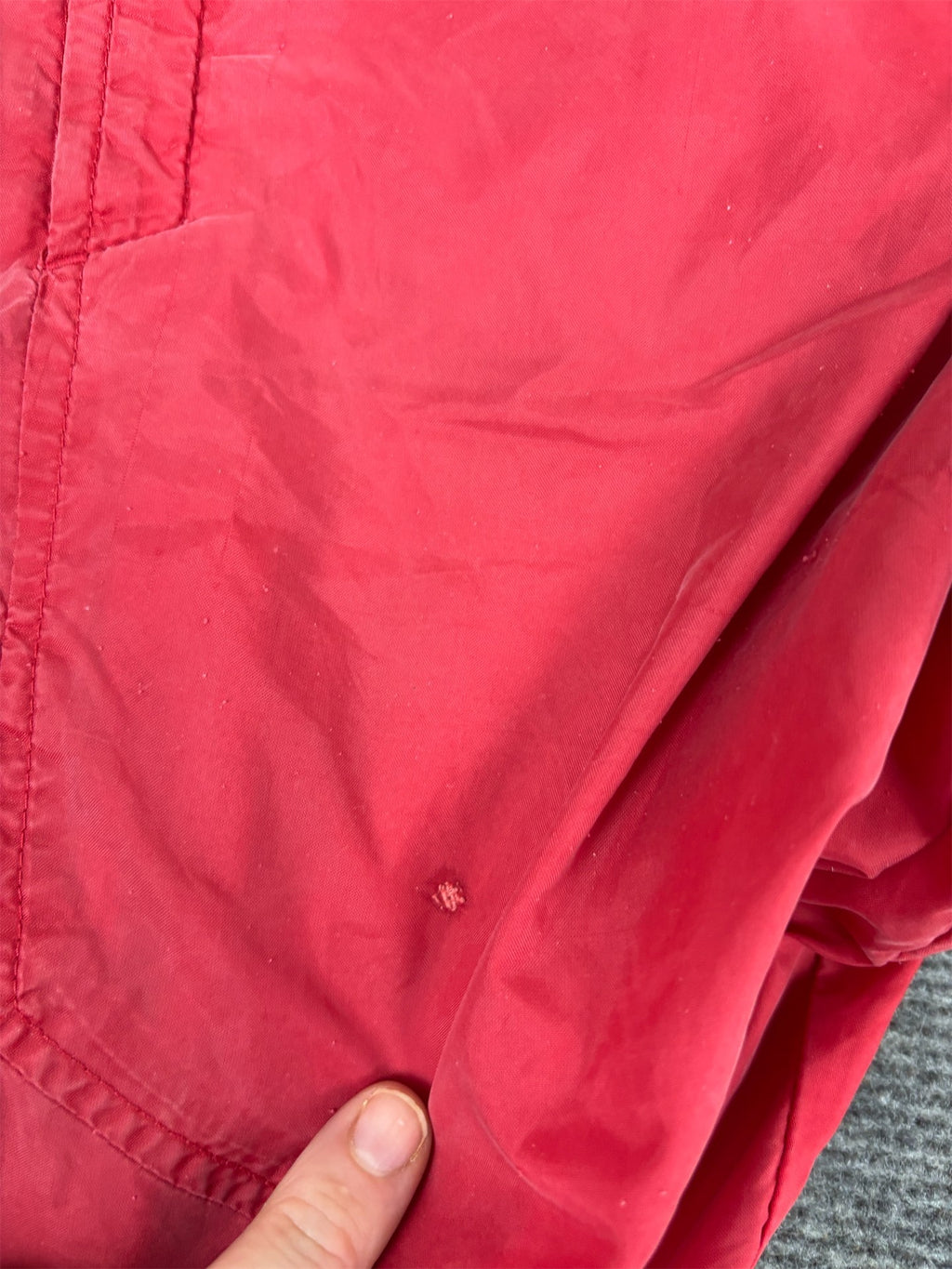 Vintage Y2K Nike Track Pants Men's M Red White Swoosh Stitching Detail Baggy Joggers