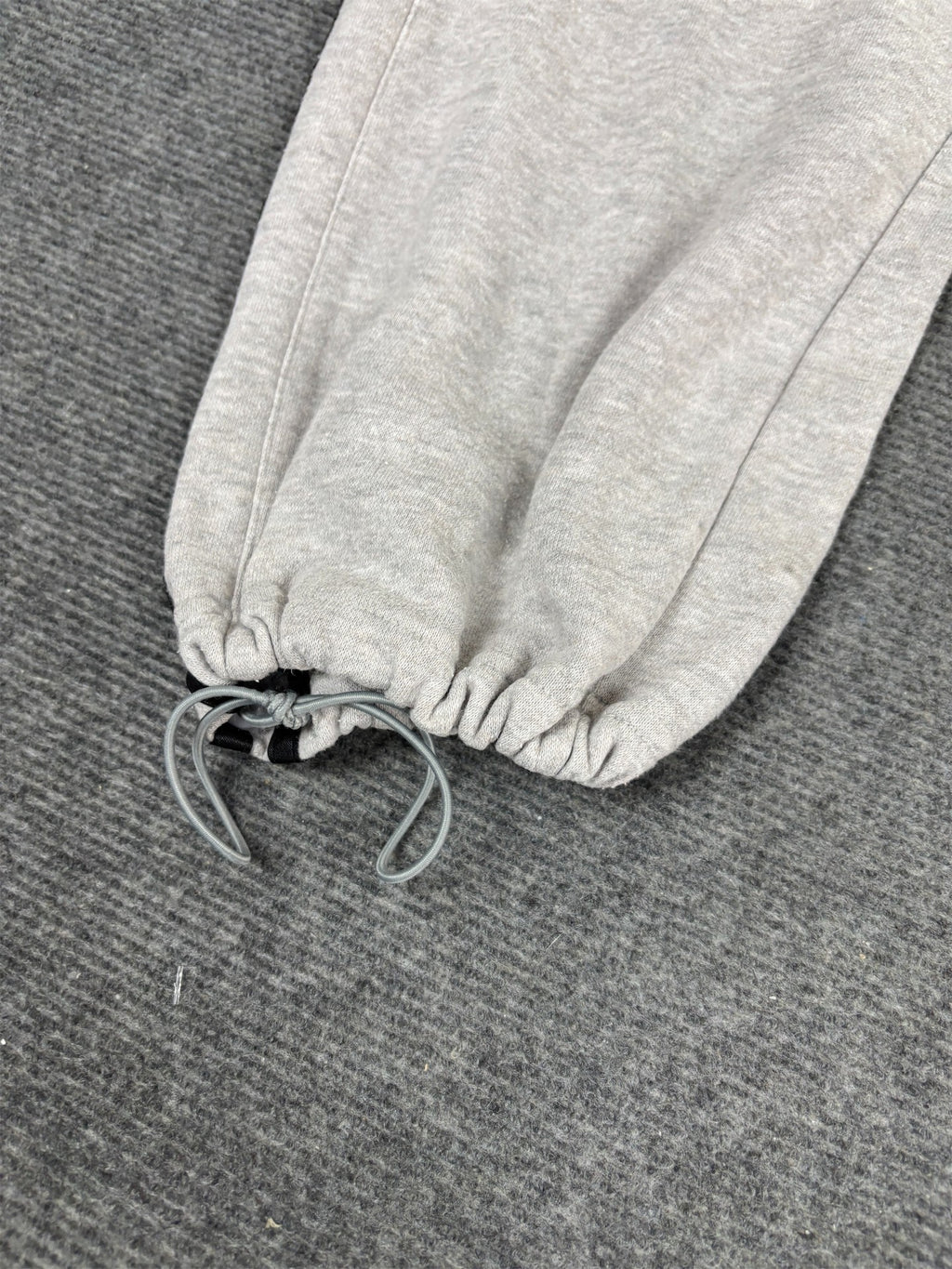 Vintage Y2K Adidas Track Pants Men's S Grey Black 3 Stripe Spell Out Sweatpants Straight Leg
