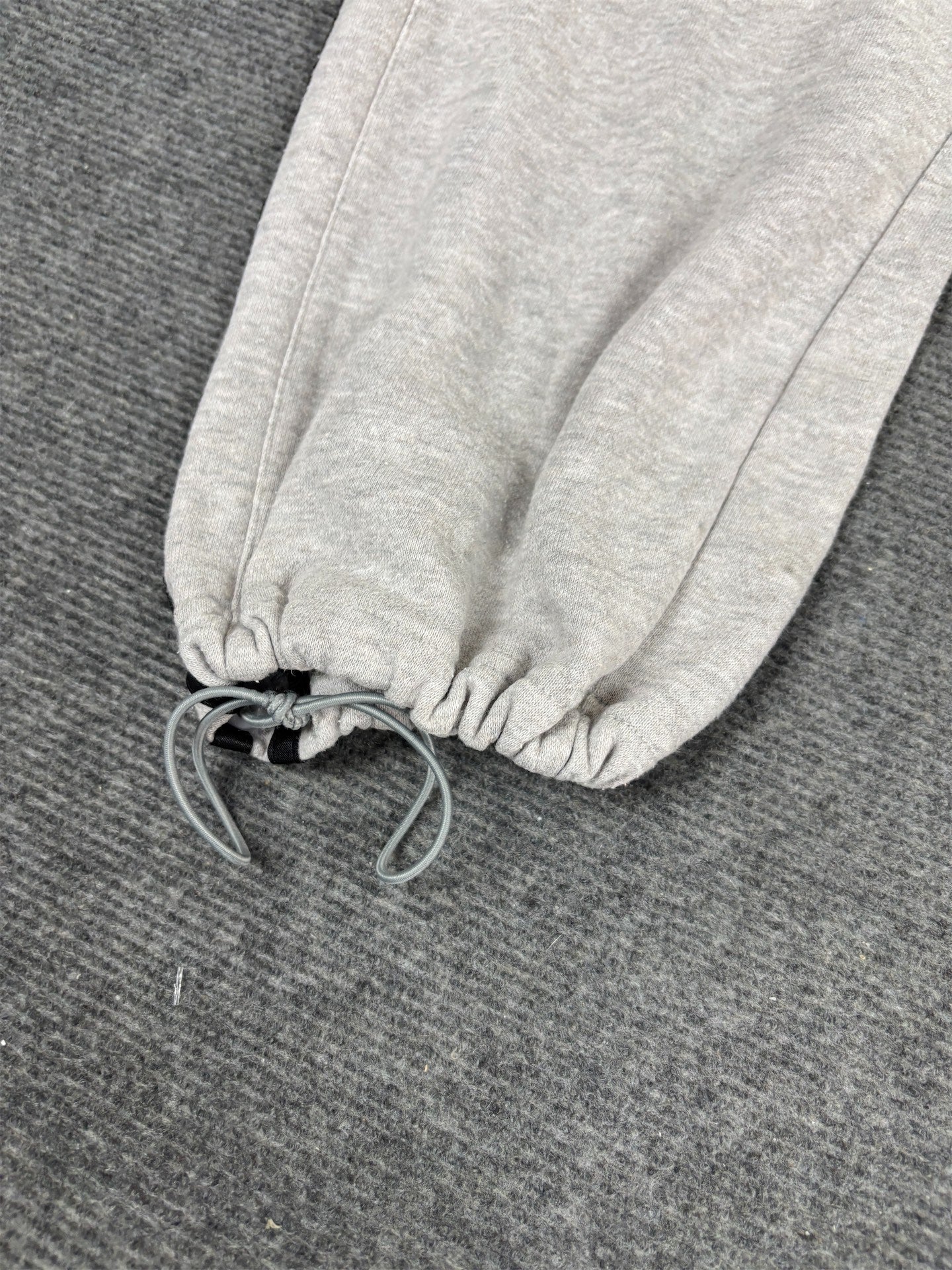 Vintage Y2K Adidas Track Pants Men's S Grey Black 3 Stripe Spell Out Sweatpants Straight Leg
