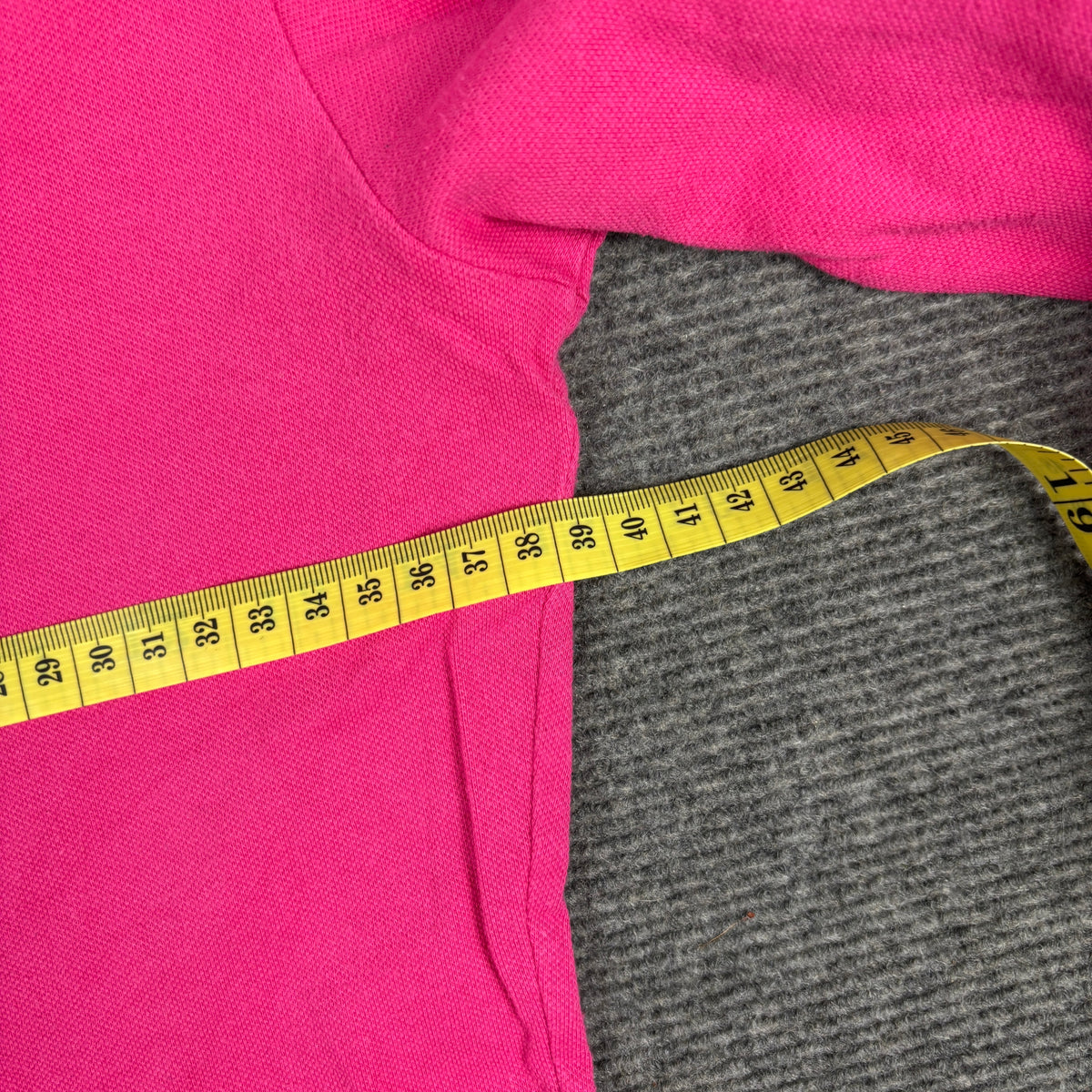 Fred Perry V-neck Polo Shirt 3/4 Sleeve Women's XS Pink y2k Style Tennis Core