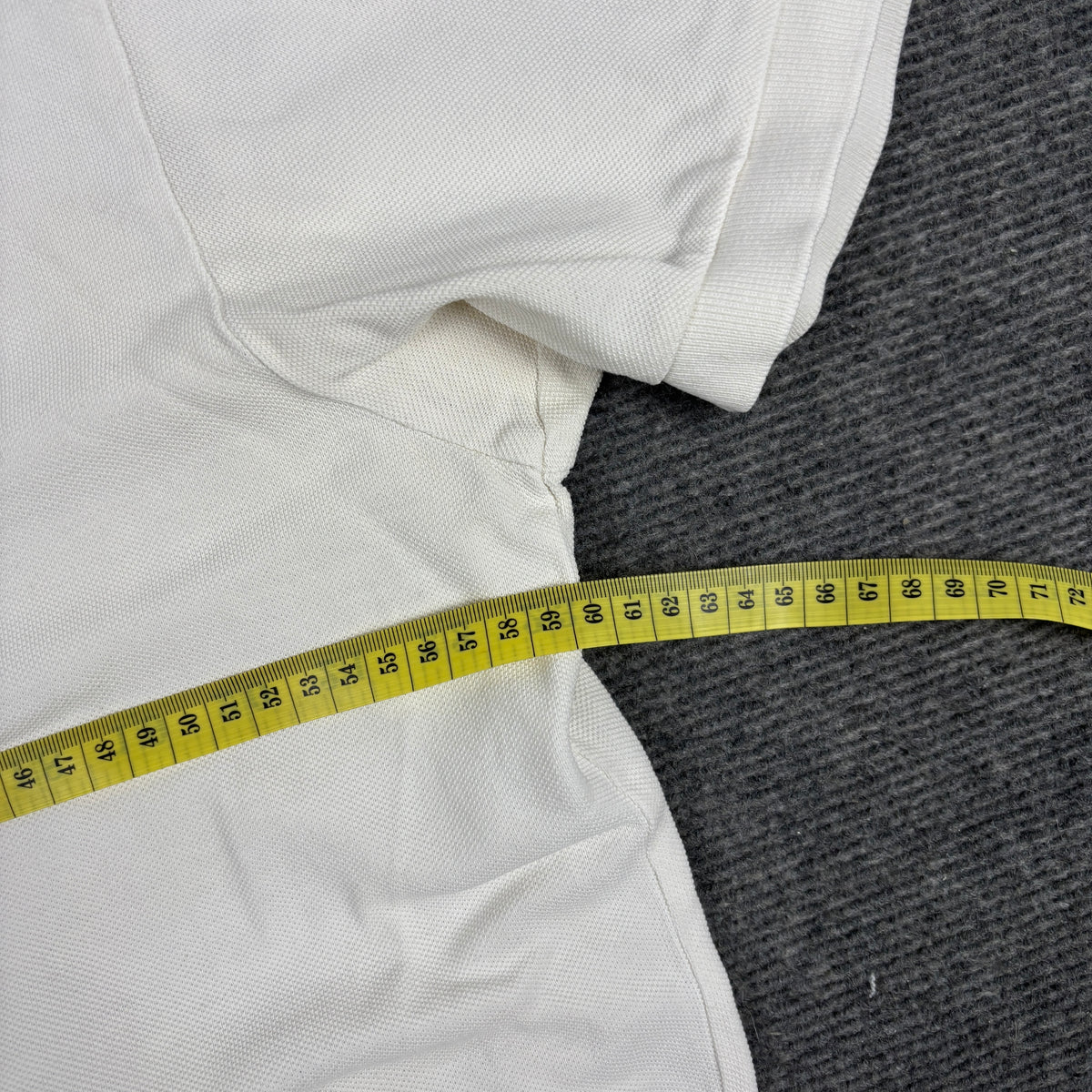 Vintage 90s Polo Ralph Lauren Polo Shirt Men's Large White Navy Small Pony Golf Core Preppy