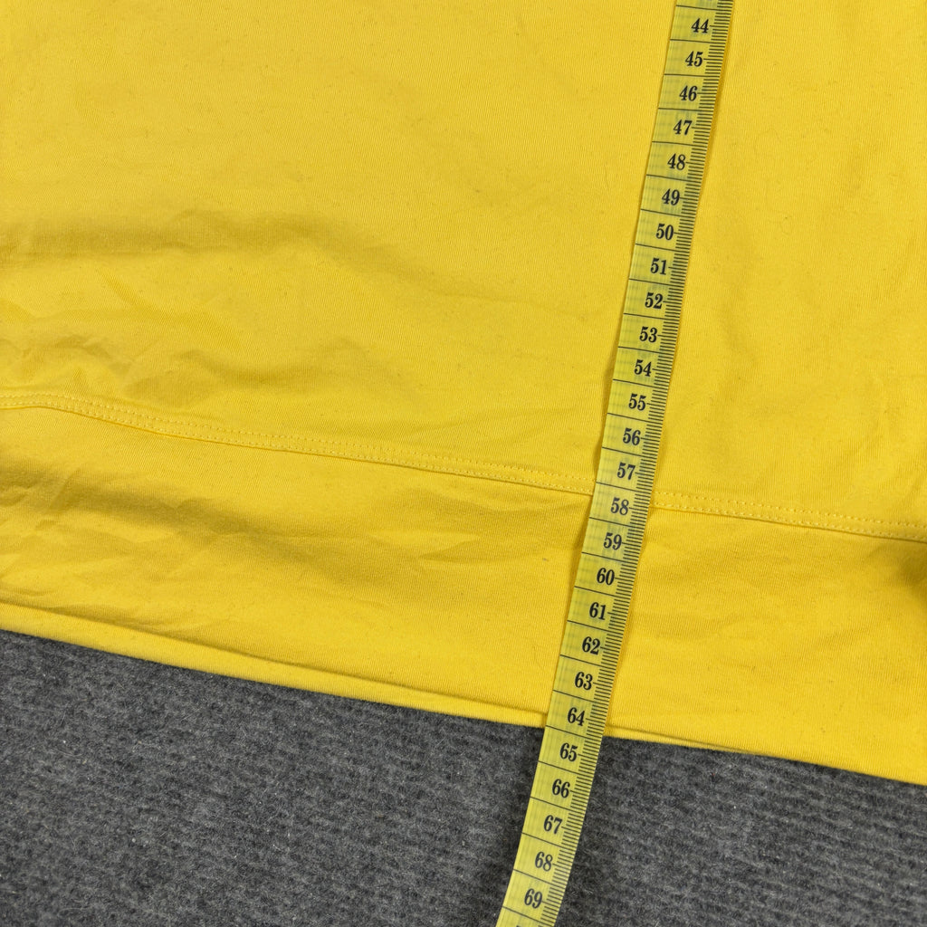 Reebok Activewear Tank Top Women's Small Medium Yellow Stretch Scoop Neck
