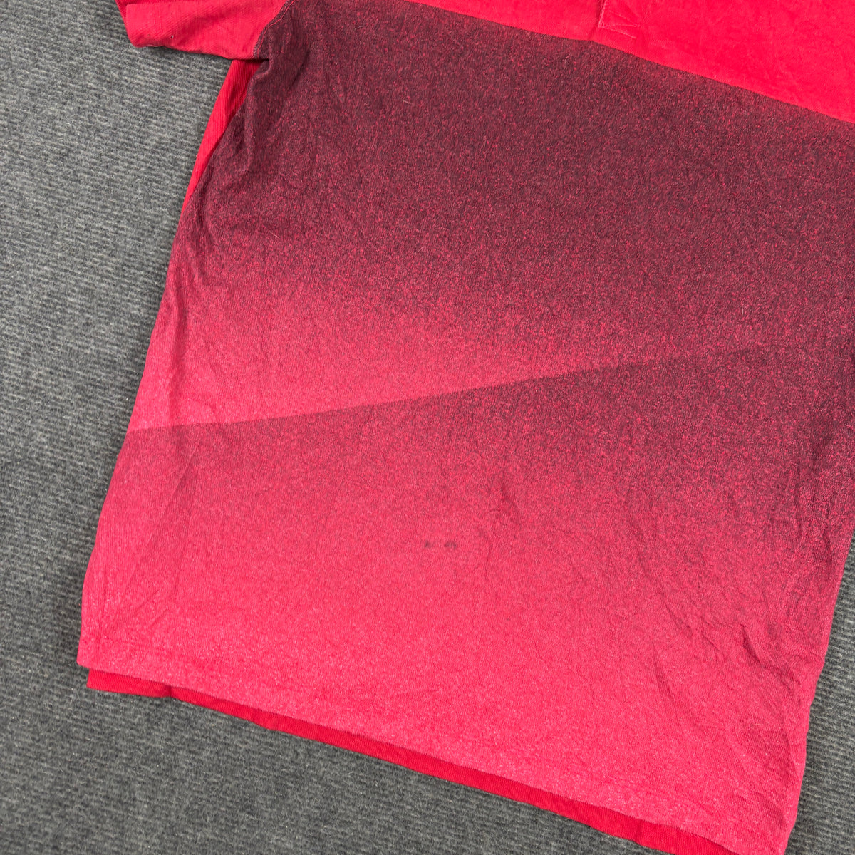 Nike Golf Polo Shirt Men's Small Red Gradient Preppy Golf Core