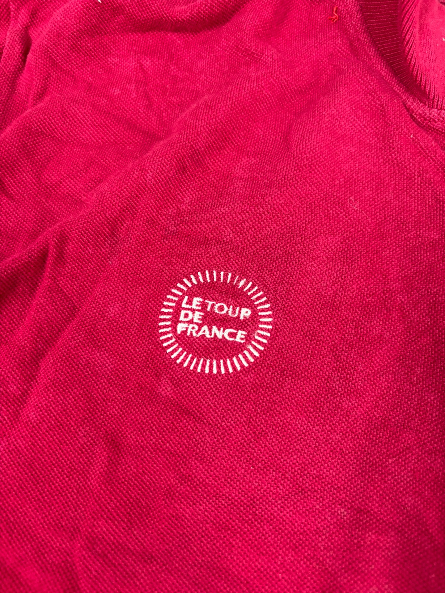 Vintage 90's Nike Polo Men's M Red Tour De France 1998 Shirt Collared