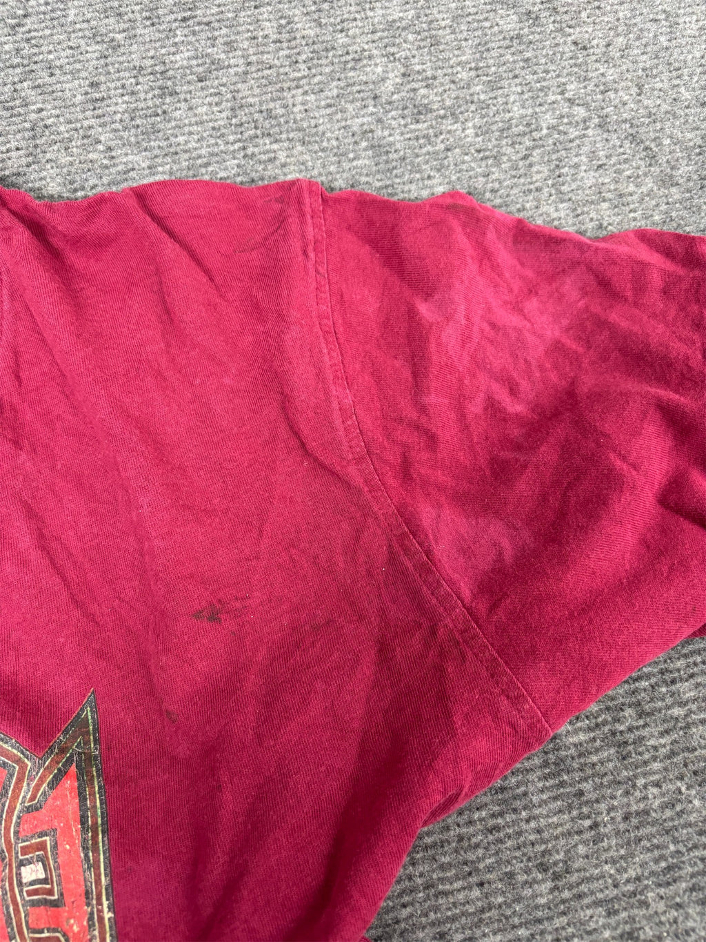Vintage Y2K Nike T-shirt Men's L Red Portugal Football Shirt Tee Crew Neck