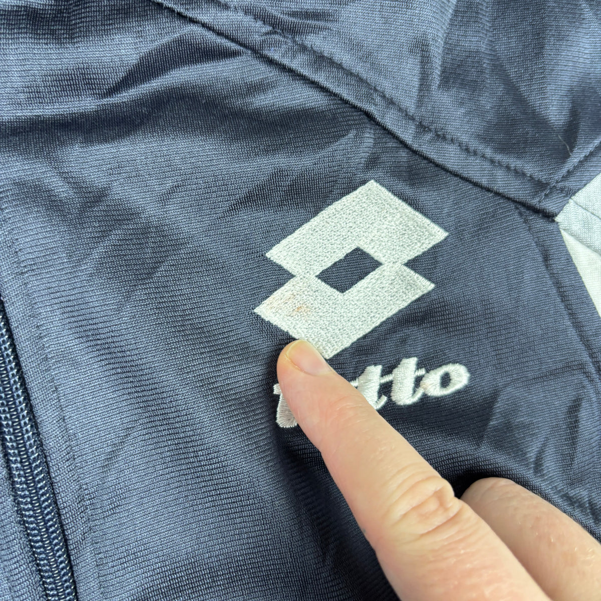 Vintage 90s Lotto Boris Becker Tennis Jacket Men's Medium Retro Sportswear