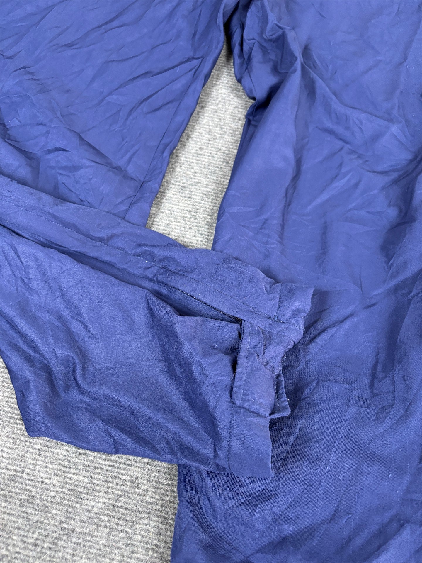 Vintage 90's Nike Track Pants Men's L Blue White Swoosh Classic Joggers