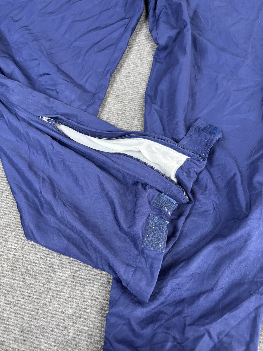 Vintage 90's Nike Track Pants Men's L Blue White Swoosh Classic Joggers