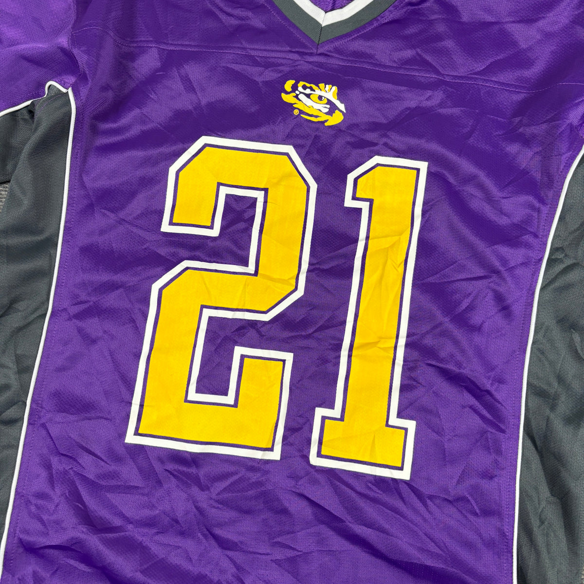 LSU Tigers Football Jersey Men's Medium Purple Yellow Sportwear