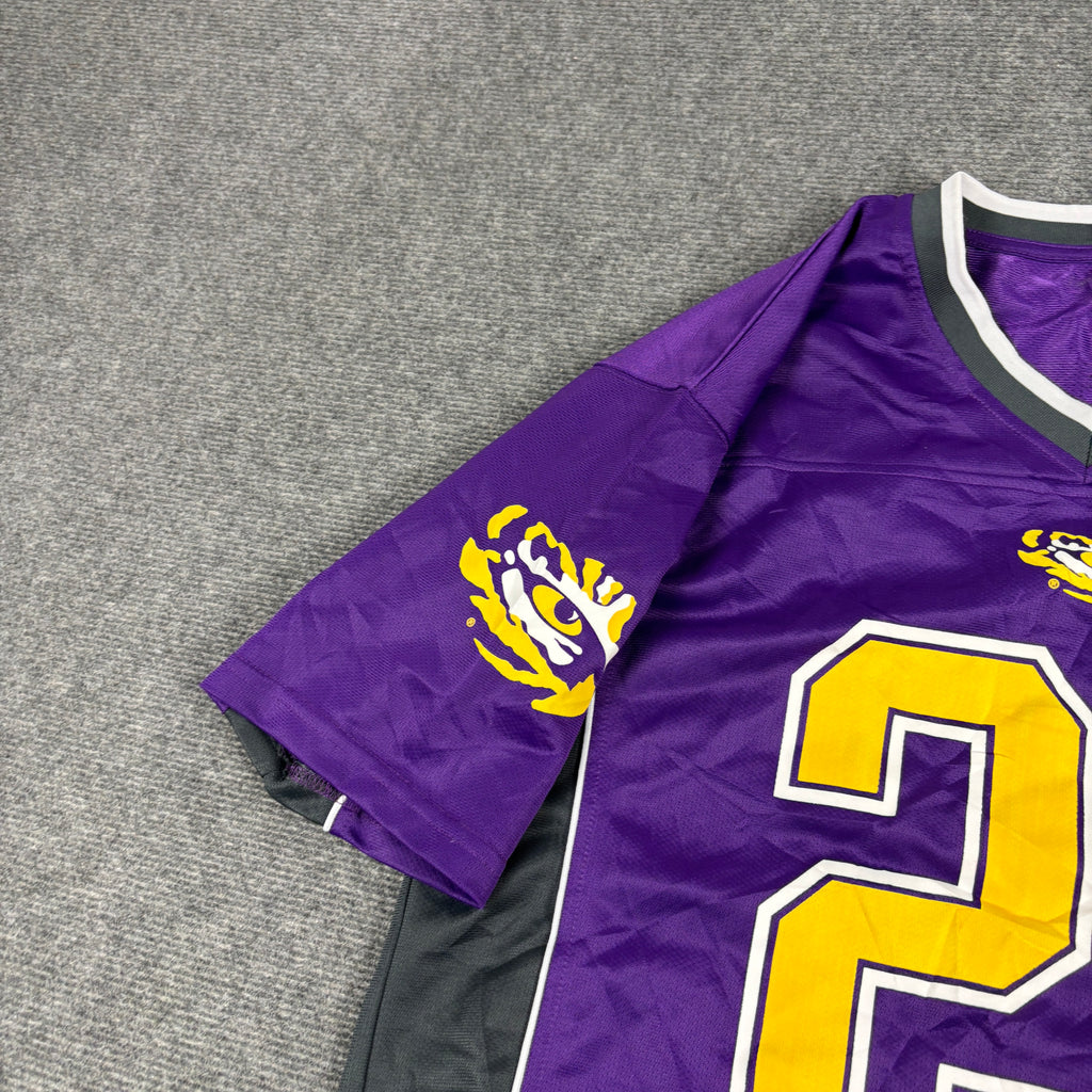 LSU Tigers Football Jersey Men's Medium Purple Yellow Sportwear
