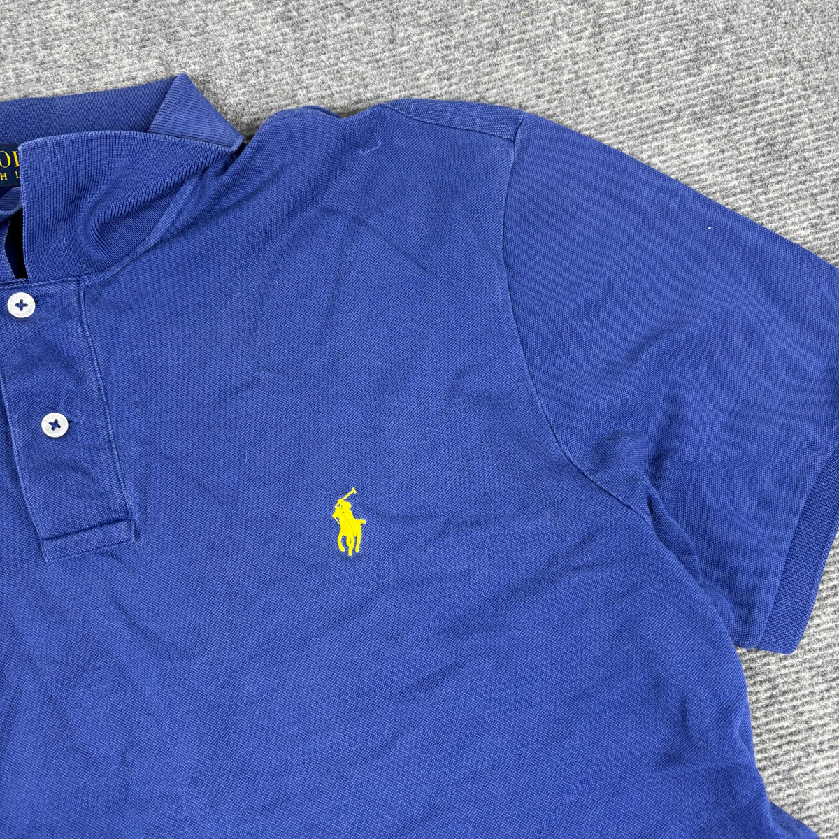 Polo Ralph Lauren Polo Shirt Men's XL Blue Small Pony Preppy Golf Core