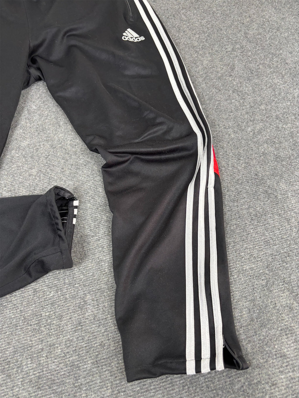 Modern  Adidas Track Pants Men's XL Black Germany Football Joggers Bottoms Tapered