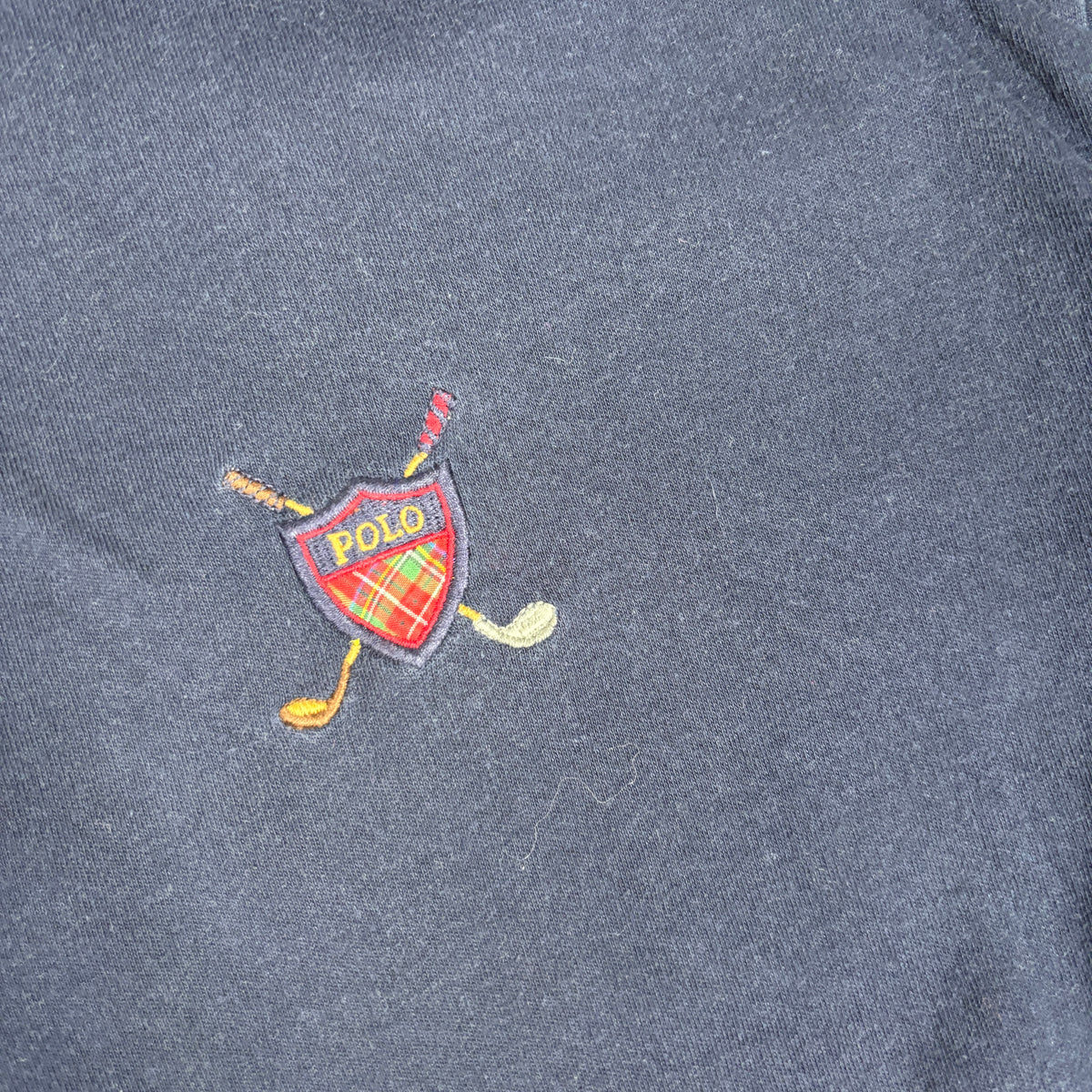 Vintage Polo Golf Ralph Lauren Polo Shirt Men's XL Navy Golf Core Top