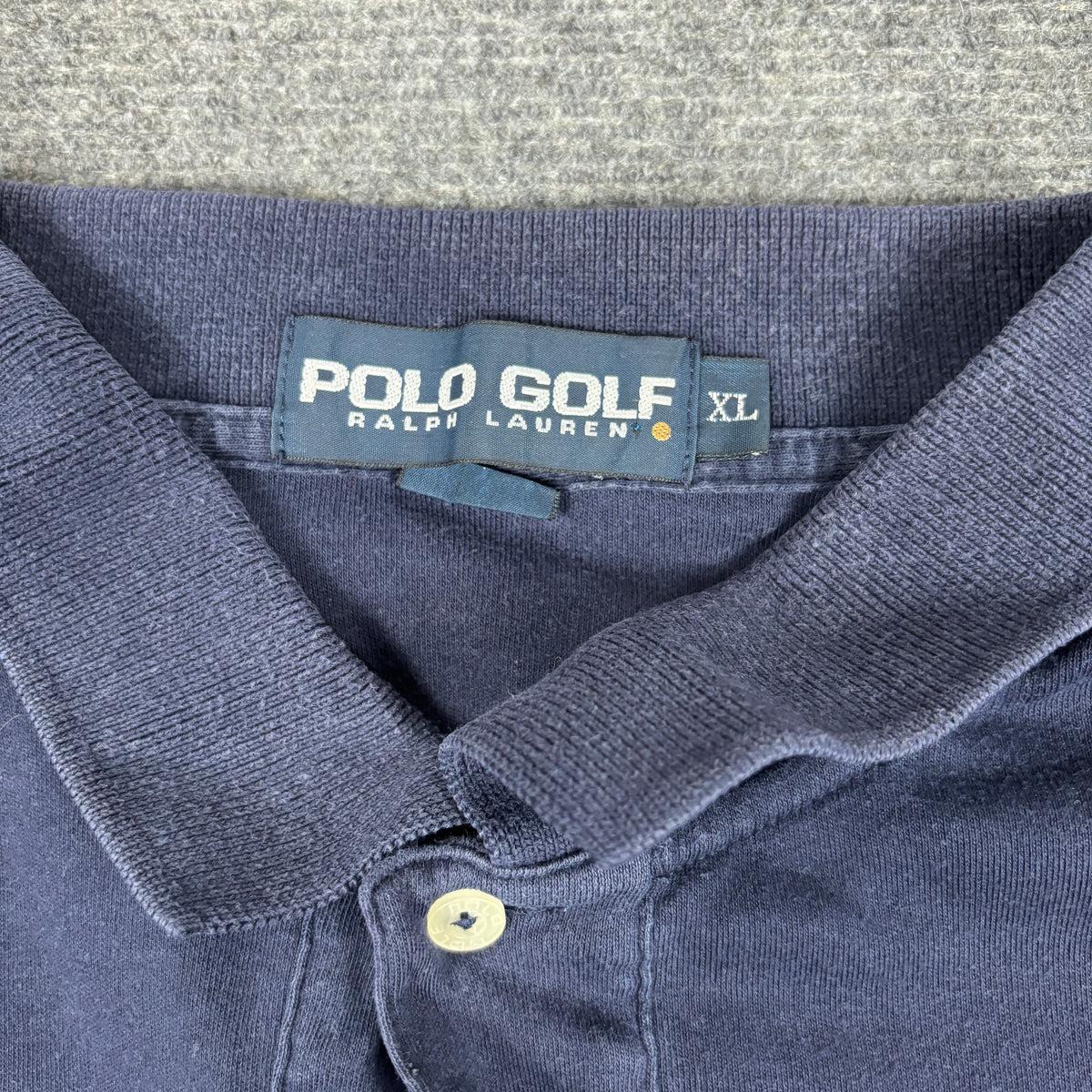 Vintage Polo Golf Ralph Lauren Polo Shirt Men's XL Navy Golf Core Top