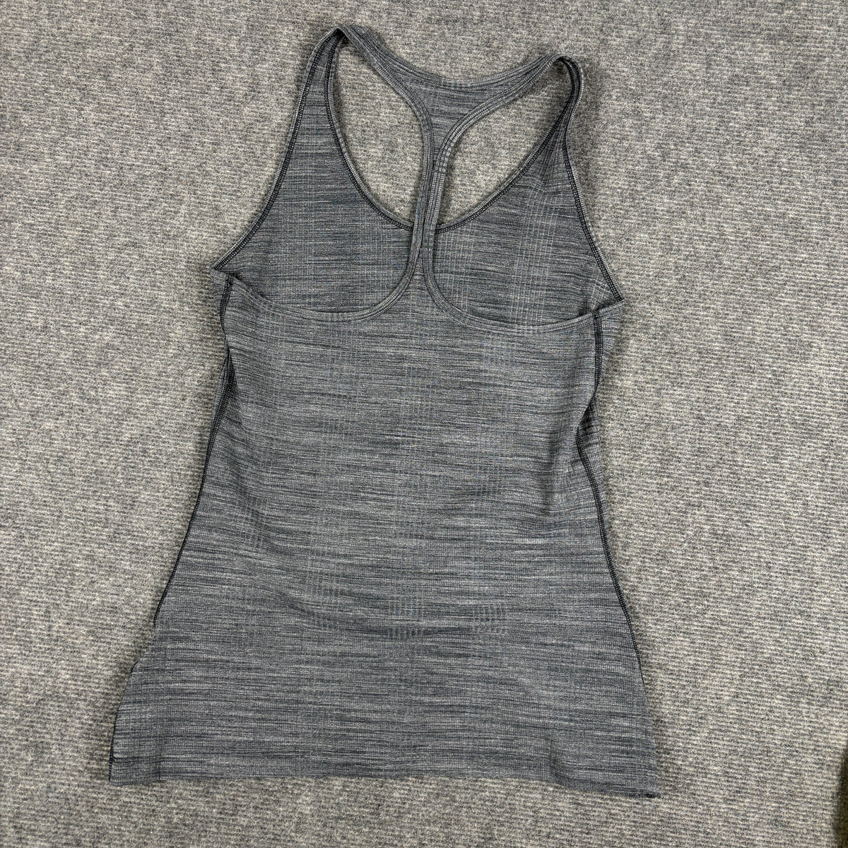 Nike Dri-FIT Racerback Top Women's Small Grey Petite Activewear Tank