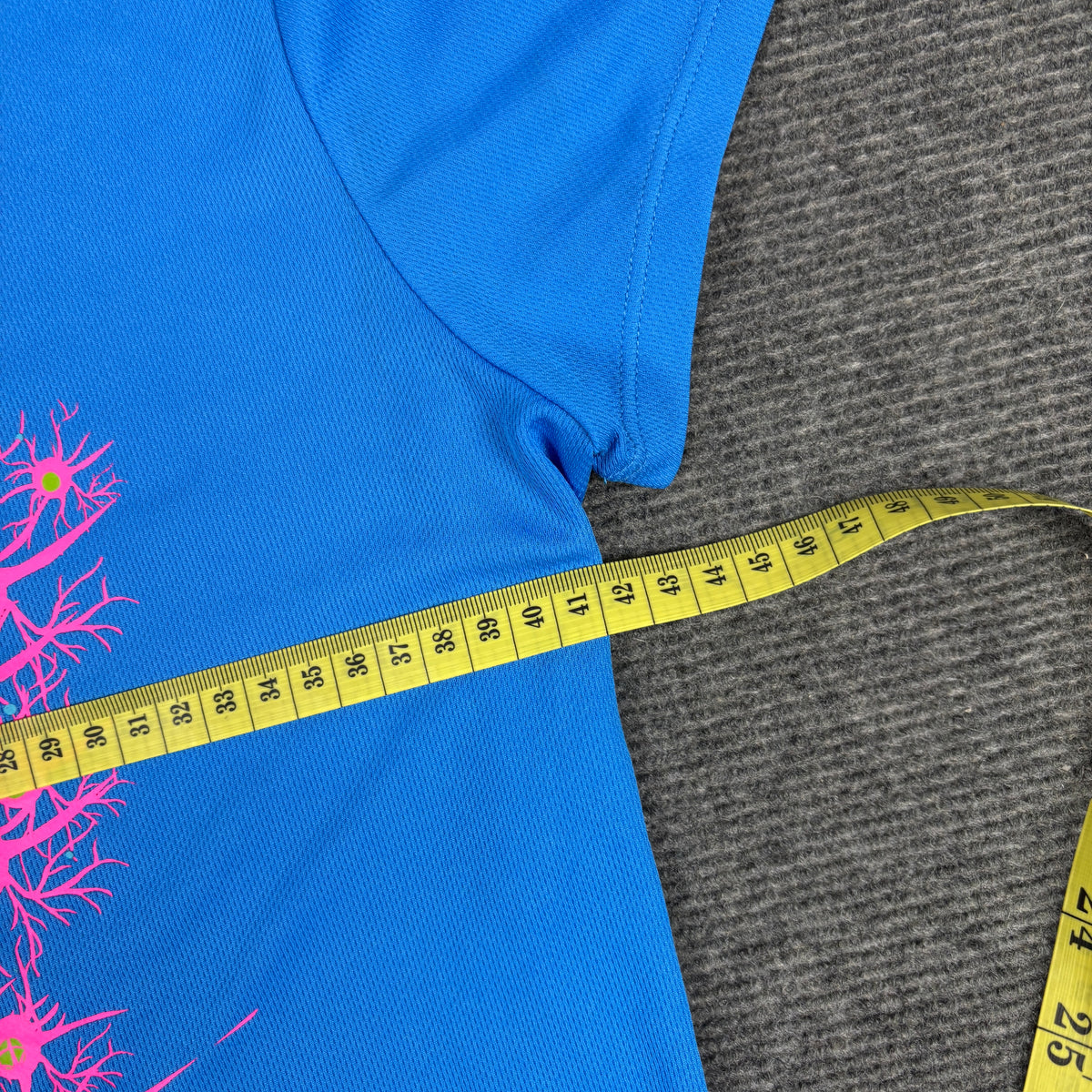 Nike Dri-FIT Running T-shirt Women's Small Blue Marathon Top Petite Activewear