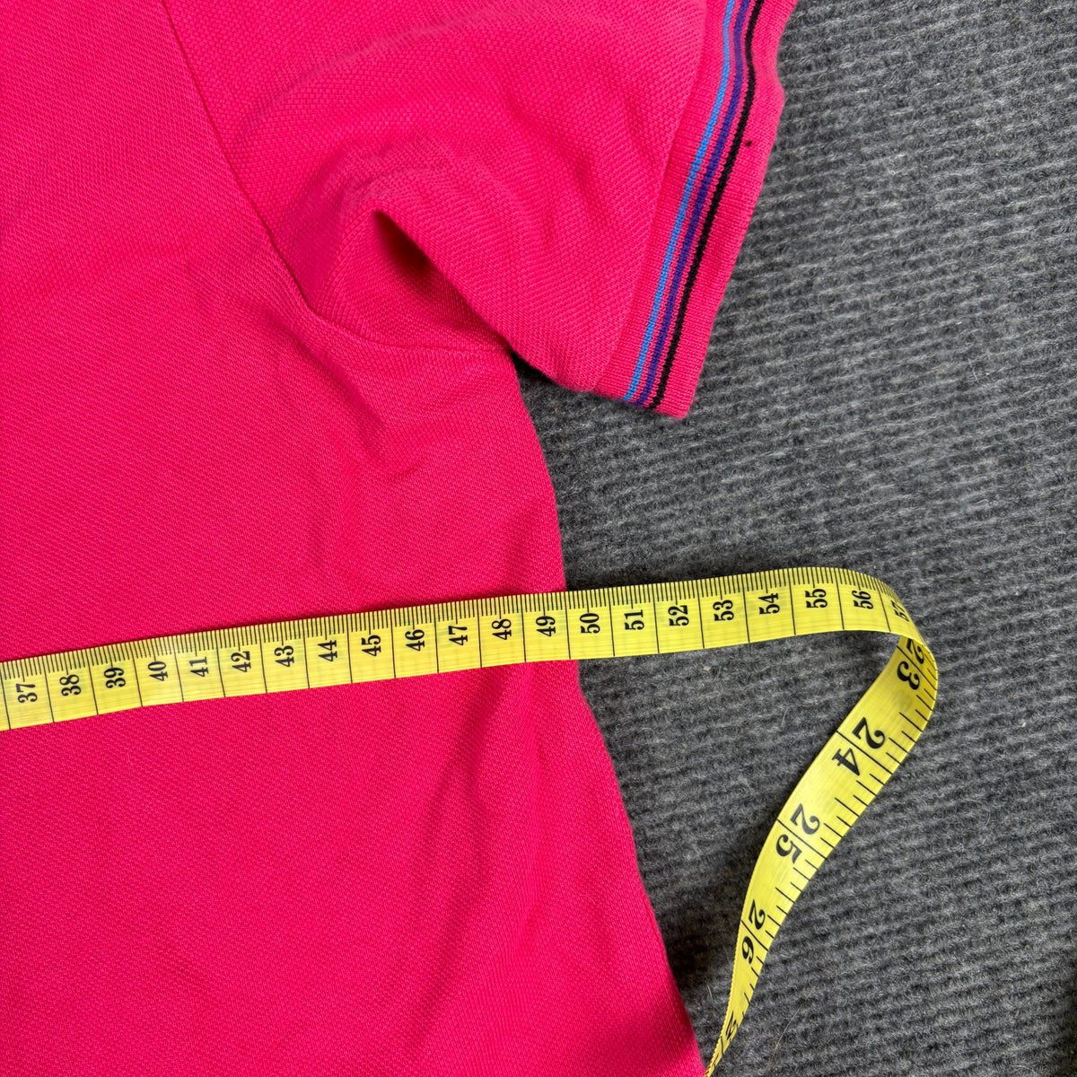 Vintage Adidas Neo Polo Shirt Men's Medium Fluro Pink y2k Tennis Core