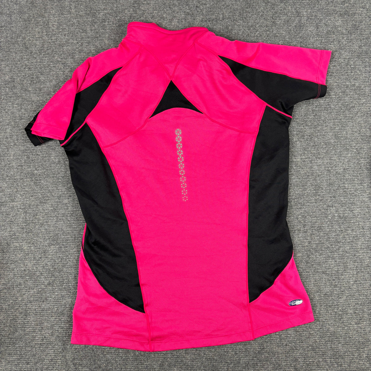 Vintage ASICS 1/4 Zip Top Women's Small Pink Petite Activewear Jersey