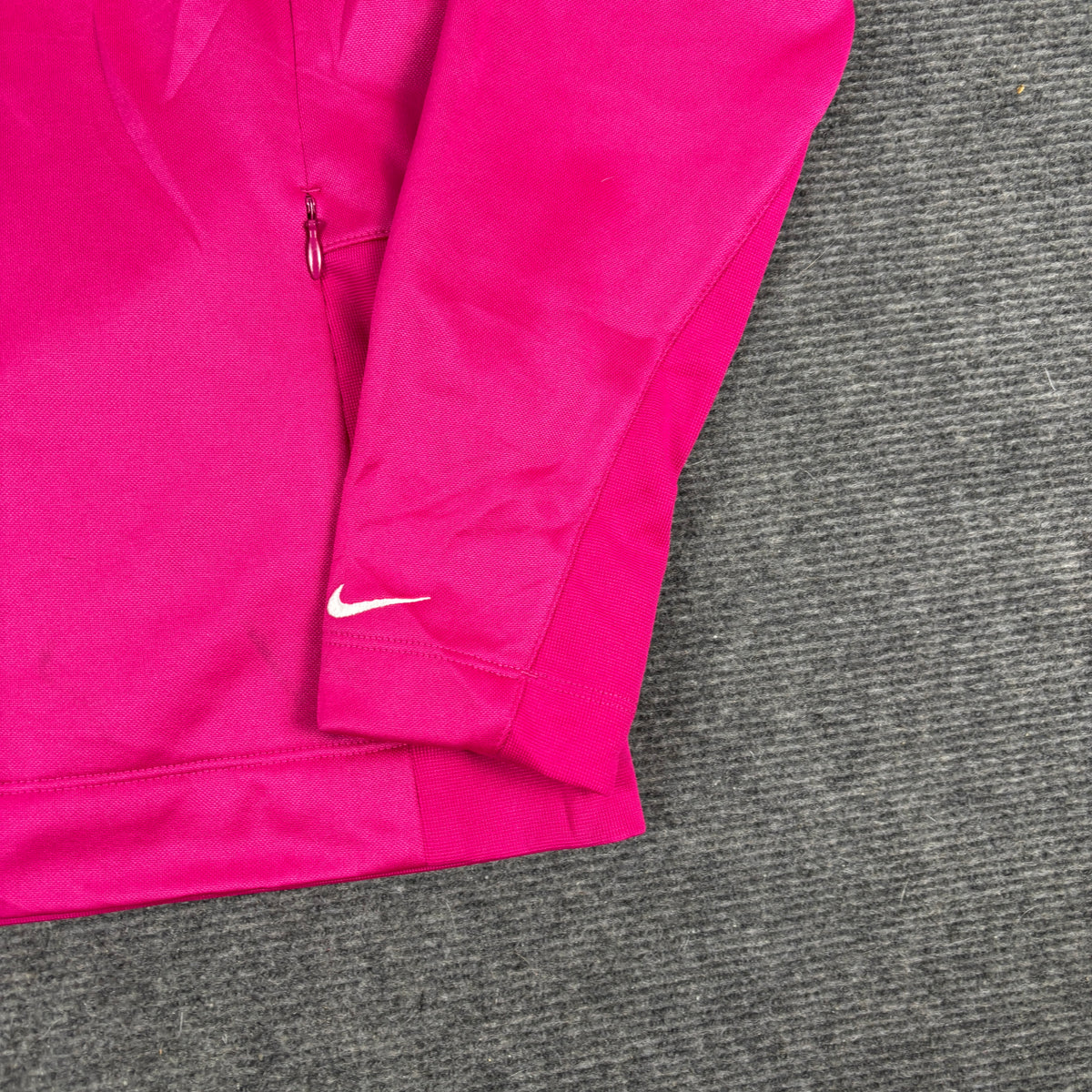 Nike Golf 1/4 Zip Jumper Women's Small Pink Activewear Golf Core