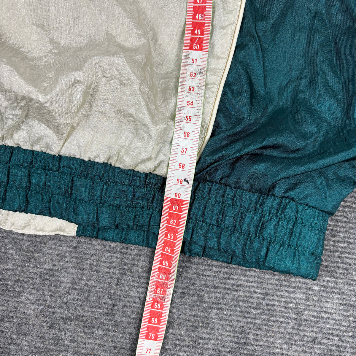 Vintage Active Frontier Belting Windbreaker Jacket Women's Large Green Full Zip