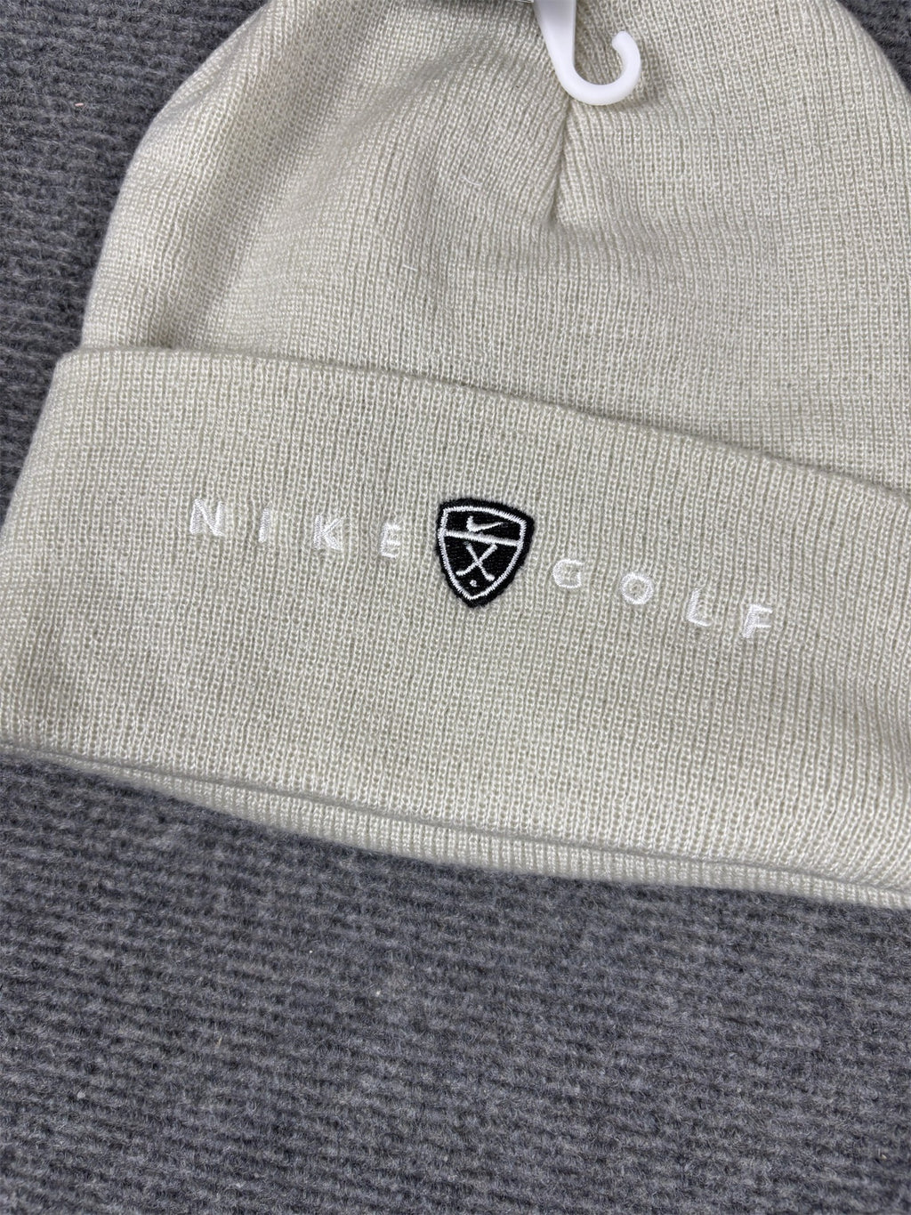 Vintage Y2K Nike Golf Beanie Men's Grey 2003 New w Tags Deadstock