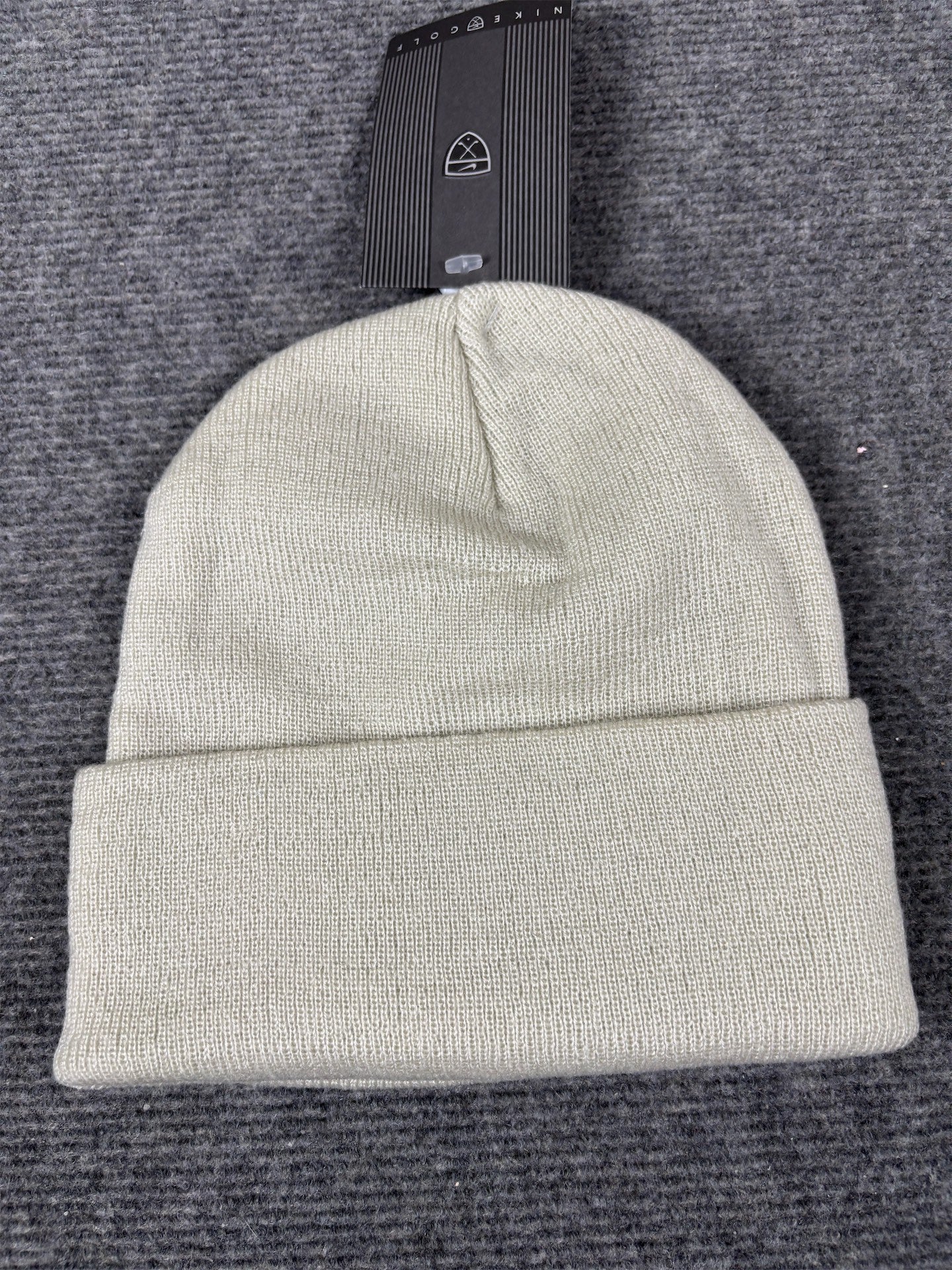 Vintage Y2K Nike Golf Beanie Men's Grey 2003 New w Tags Deadstock