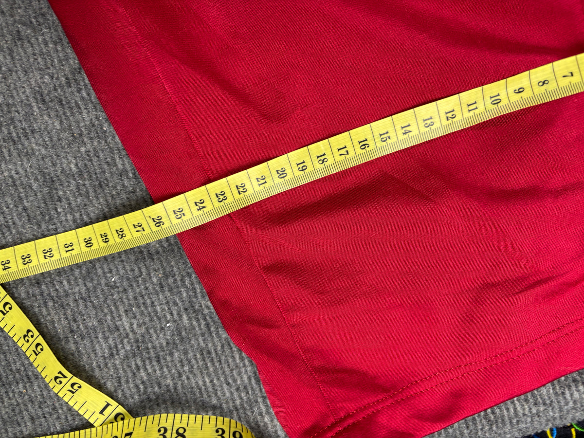 Vintage 90s Baggy Adidas Tear Away Track Pants Men's XL Red Black 3 Stripe