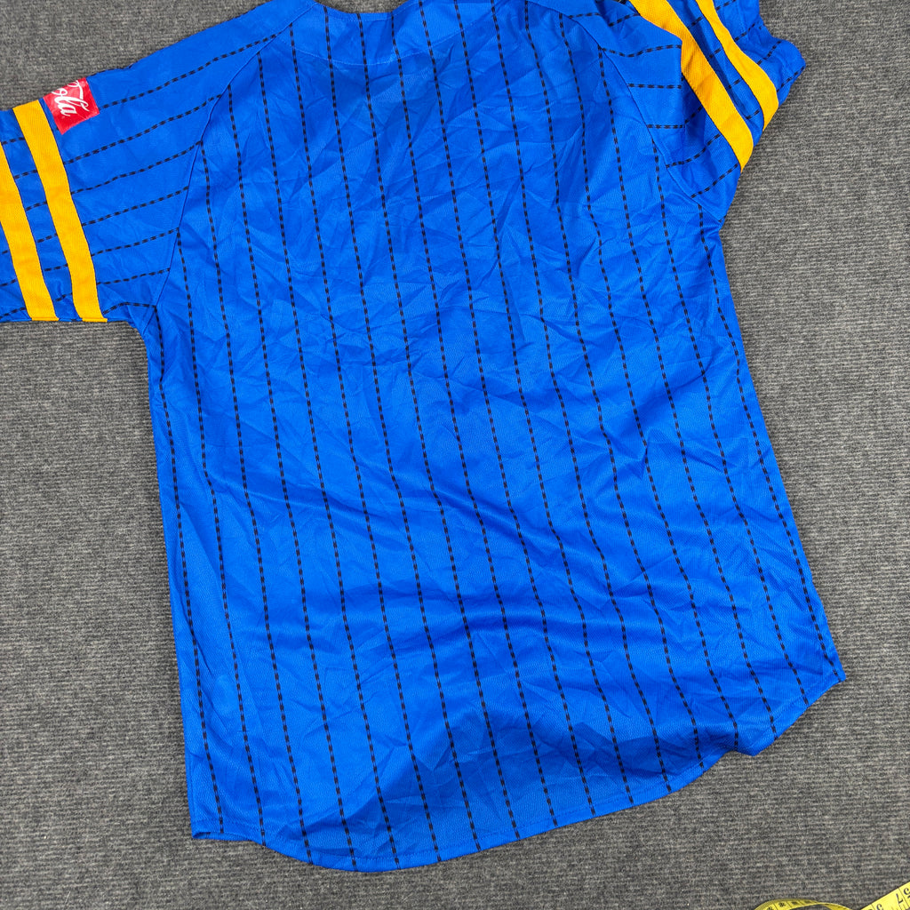 SoftBank Hawks Baseball Jersey Men's Medium Blue Yellow Japanese League